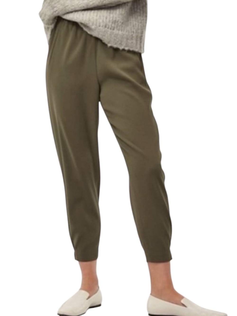 ARITZIA BABATON Cohen Pant in Olive Drab Size 4